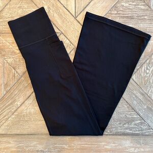 Athleta Black Salutation Stash Flare Pant